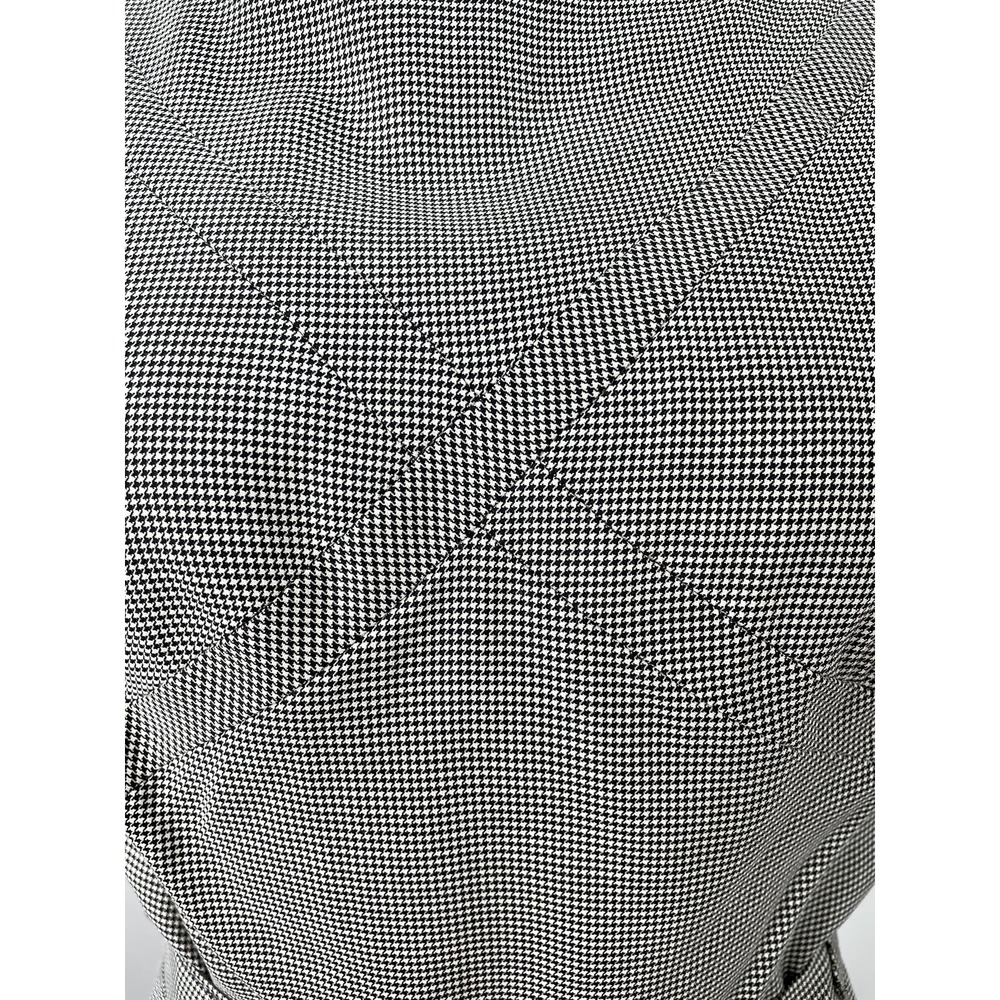 VTG 60s Houndstooth Sheath Dress Mad Men Herman Marcus Waist 26 (READ - Picture 7 of 15